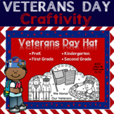 Veterans Day Hat - Kindergarten to 2nd Grade