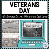 Veterans Day Interactive Google Slides™ Presentation | Dis