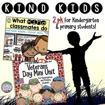 Preview of Veterans Day | Kindness lessons
