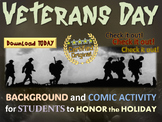 Veterans Day Lesson: Create comic strips detailing the US 
