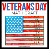 Veterans Day Math Craft | American Flag Math Activity