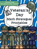 Veterans Day Math Strategies Printables