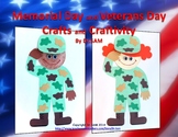Veterans Day / Memorial Day Crafts and Craftivities