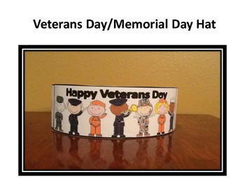 Veterans Day/Memorial Day Hat by Fun Teach