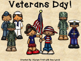 Veterans Day {Military Branches} Book and Activities Color