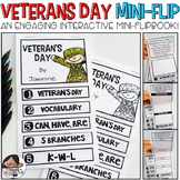 Veterans Day Mini-Flip | English & Spanish Versions Included