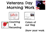 Veterans Day Morning Work