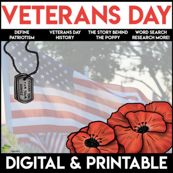 Preview of Veterans Day | November Morning Work | November Activities