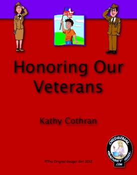Preview of Veterans Day Online Activites for Your Classroom or With Your School