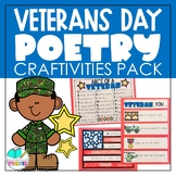 Veterans Day PoetryActivities Pack
