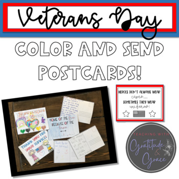 Preview of Veterans Day Postcards