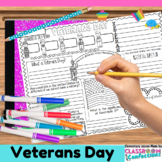 Veterans Day Writing Activity : Veterans Day Poster : Cele
