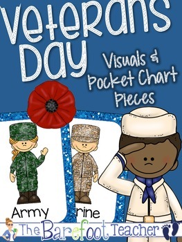 Veterans Day Posters & Pocket Chart Pieces | TpT