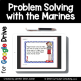 Veterans Day Problem Solving with Marines Cards in Google Forms