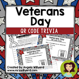 Veterans Day QR Code Trivia Task Card Scoot Game
