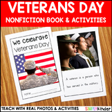 Veterans Day Activities Kindergarten, Nonfiction Book w/ R