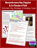 Veterans Day Reading Comp: Remembrance Day Poppies & In Fl