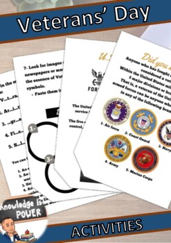 Preview of Veterans' Day Readings + Activities
