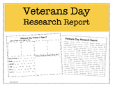 Veterans Day Research Report