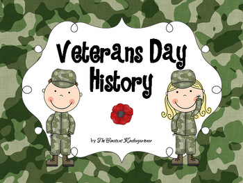 Preview of Veterans Day Social Studies - History Pre-K and Kindergarten