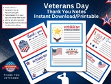 Veterans Day Thank You Notes/Card, Classroom Activity/Proj