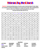 Veterans Day Word Search
