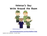 Veteran's Day Write Around the Room