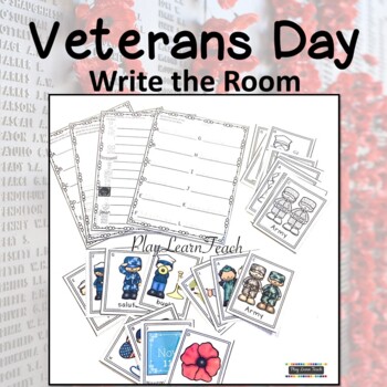 Preview of Veterans Day Write the Room
