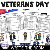 Veterans' Day Write the Room - Write the Room Veteran's Day