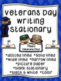 Veterans Day Writing Paper--Veterans Day Writing Stationar