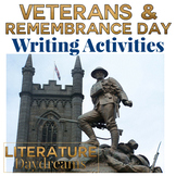 Veterans Day Activities and Remembrance Day War Writing