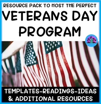 Preview of Veterans Day and Veterans Day Assembly Resources
