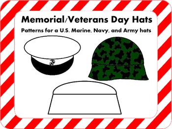 memorial day hat printable