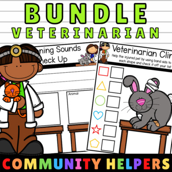 Preview of Veterinarian Community Helper Bundle