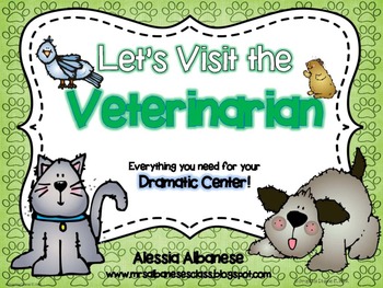 Preview of Veterinarian Dramatic Play Center