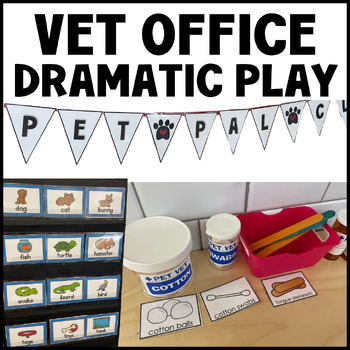 Preview of Veterinarian Office Dramatic Play Center
