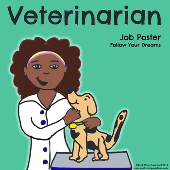 Preview of Veterinarian Poster - Discover Your Passions