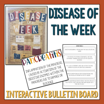 Preview of Veterinary Disease of the Week Interactive Bulletin Board