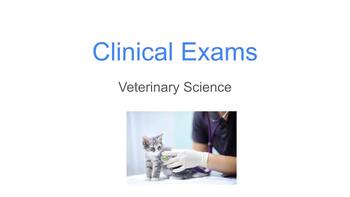 Preview of Veterinary Science Clinical Exam Notes