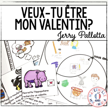 Preview of French Reading Comprehension - Veux-tu être mon valentin? French Valentine's Day