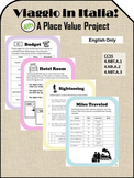 Place Value Project {English Only} - DIGITAL + Printable