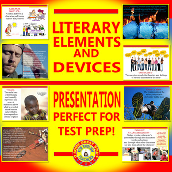 LITERARY DEVICES Presentation or Posters Perfect Test Prep