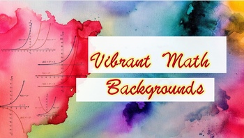 Preview of Vibrants Presentation Backgrounds - Math