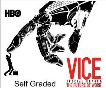 Preview of Vice News The Future of Work Documentary Google Forms Self-Graded Assignment