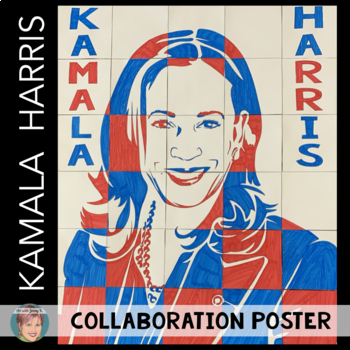 Preview of Vice-President Kamala Harris Collaboration Poster | Women's History Month 