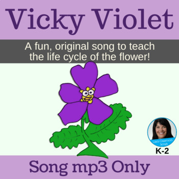 Preview of Life Cycle of a Flower Song | Spring Action Song | Original Song mp3 Only