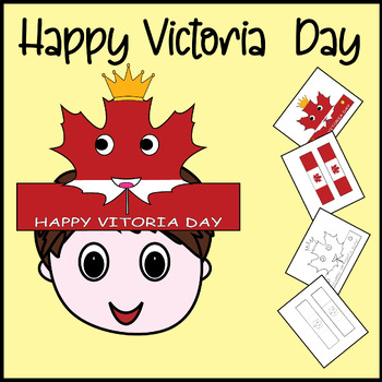 Preview of Victoria Day Craft Hat/ Crown Headband Activities /Activities Queen Craft Canada