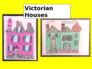 Preview of Victorian Architecture Lesson-4th grade