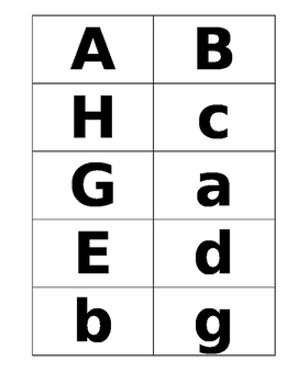 Preview of Victorian Cursive Upper and Lowercase Letter Flashcards