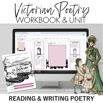 Preview of Victorian Poetry Unit: Tennyson, Browning, Browning, and Hopkins